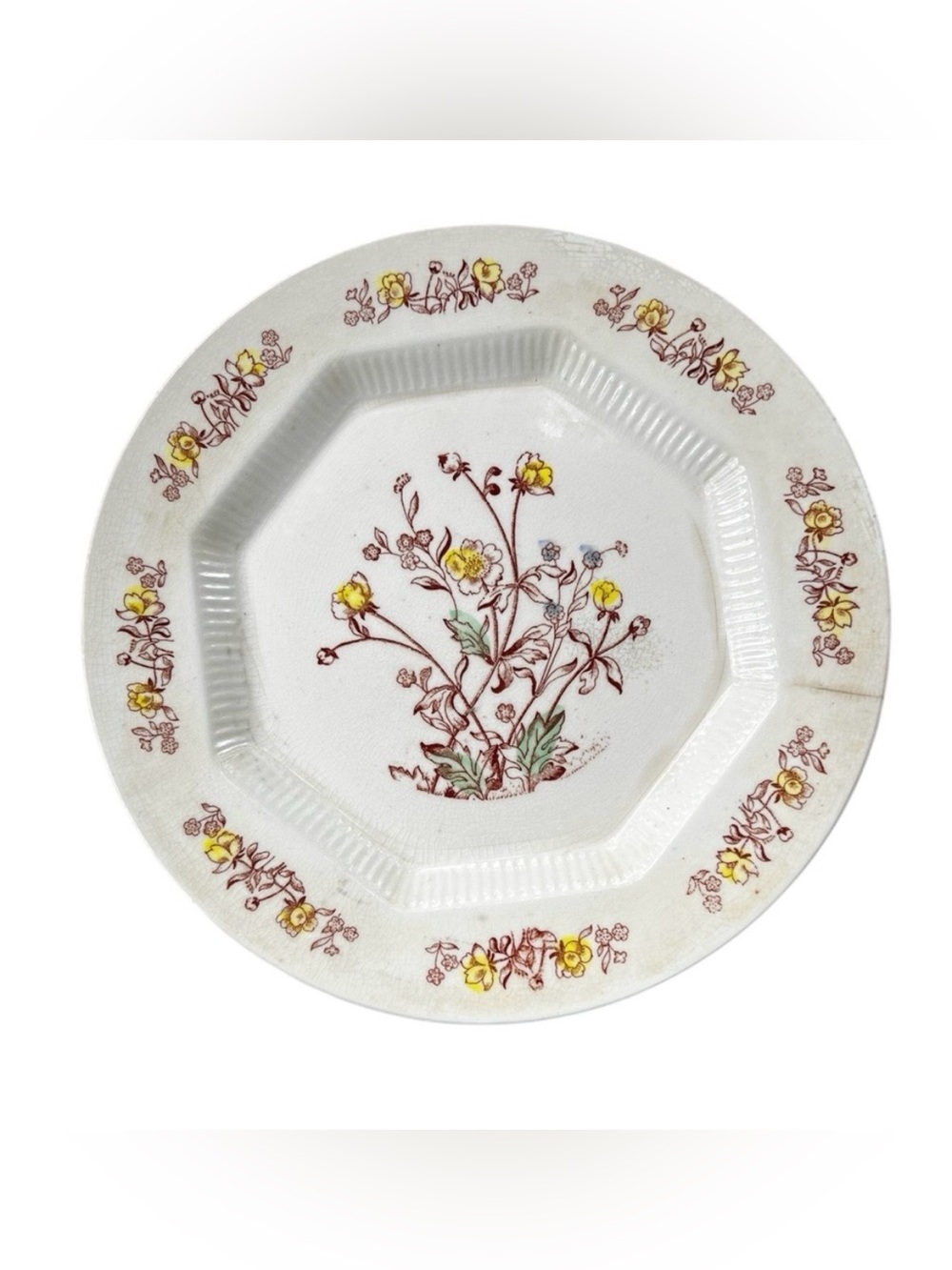 Vtg Nasco Dinner Plate See Photos for flaws
